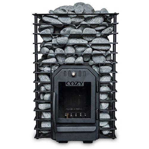 Cozy Heat Quattro Sauna Stove Wood-Burning Sauna Stove, Up to 18kW - image 4