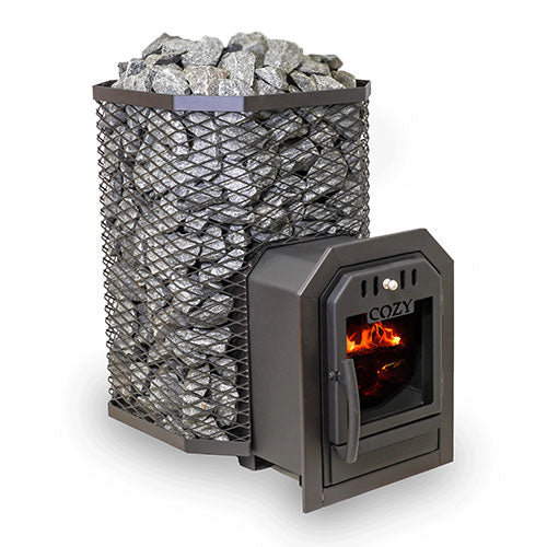 Cozy Heat Thru-Wall Sauna Stove Wood-Burning Sauna Stove, Up to 18kW - image 2