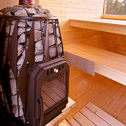 Cozy Heat OG Sauna Stove Wood-Burning Sauna Stove, Up to 18kW - image 2