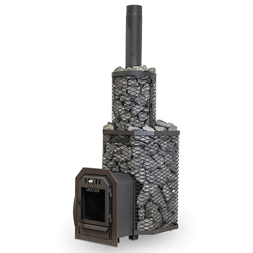 Cozy Heat Thru-Wall Sauna Stove Wood-Burning Sauna Stove, Up to 18kW - image 14