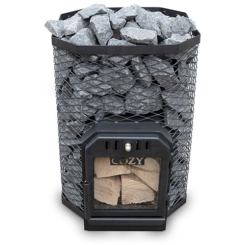 Cozy Heat Thru-Wall Sauna Stove Wood-Burning Sauna Stove, Up to 18kW - image 13
