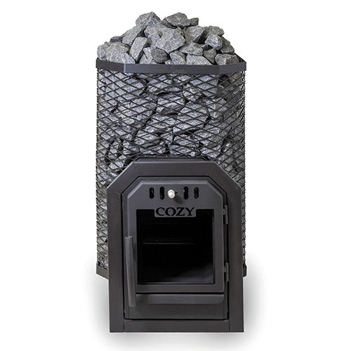 Cozy Heat Thru-Wall Sauna Stove Wood-Burning Sauna Stove, Up to 18kW - image 12