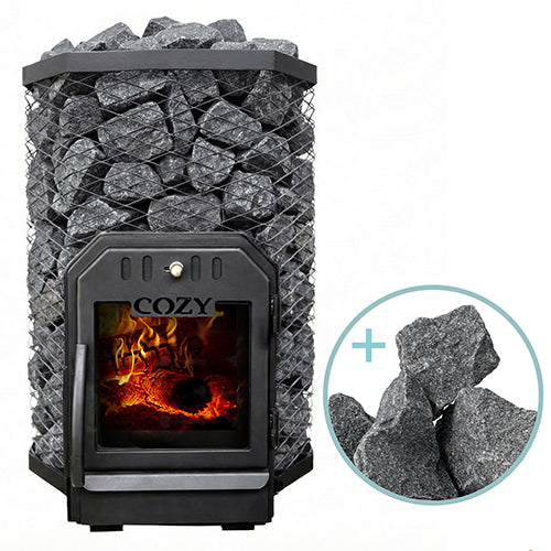 Cozy Heat Pkg Wood-Burning Sauna Stove Package, Up to 18kW - image 3
