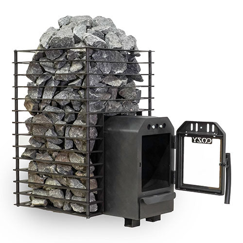 Cozy Heat Quattro Thru-Wall Sauna Stove Wood-Burning Sauna Stove - image 4