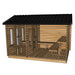 Georgian cabin sauna with changeroom layout