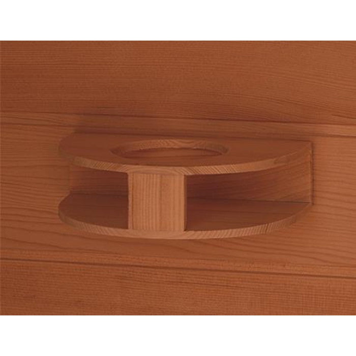SunRay Saunas Evansport 2-Person Far Infrared Sauna HL200K2 — interior lighting