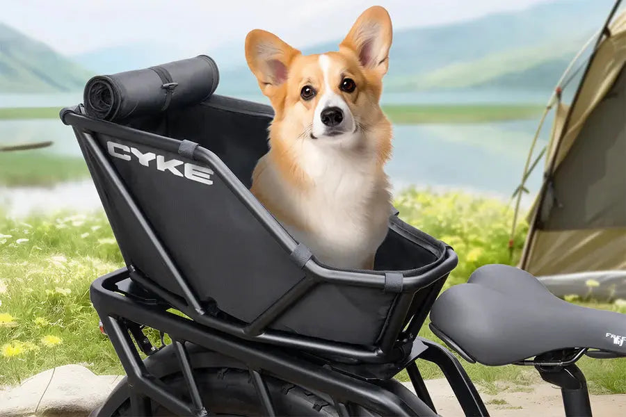 CYKE Rear Rack Basket