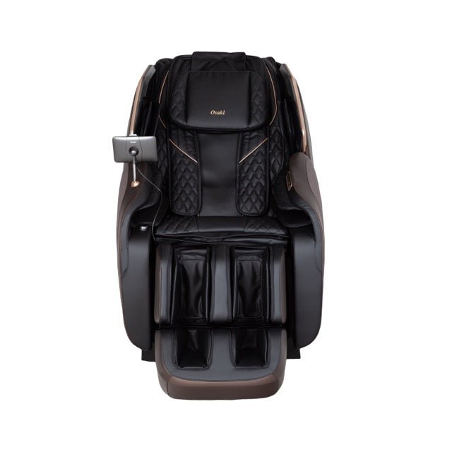 Osaki Duke XL 4D – 4D Massage Mechanism & Zero Gravity Recline foot-and-calf compression module detail