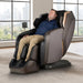 Osaki Duke XL 4D – 4D Massage Mechanism & Zero Gravity Recline massage chair upright in living-room setting