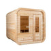 Dundalk Canadian Timber Luna White Cedar Outdoor Barrel Sauna - PrimeFair