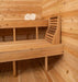 Dundalk Canadian Timber Luna White Cedar Outdoor Barrel Sauna - PrimeFair