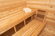 Dundalk Canadian Timber Luna White Cedar Outdoor Barrel Sauna - PrimeFair