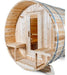 Dundalk Canadian Timber Serenity White Cedar Outdoor Barrel Sauna - PrimeFair