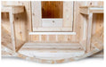 Dundalk Canadian Timber Serenity White Cedar Outdoor Barrel Sauna - PrimeFair