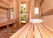 Dundalk Canadian Timber Tranquility White Cedar Outdoor Barrel Sauna - PrimeFair