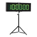 Gill Athletics 9 inch digit race clock E39862 on tripod