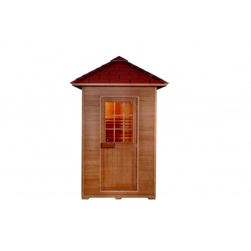 Sunray Eagle 2-Person Outdoor Traditional Sauna - 200D1 Saunas