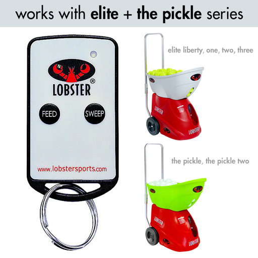 Lobster elite 2-function remote compatibility with Elite and Pickle machines