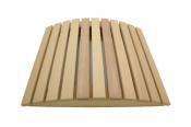 Bathology Essentials 475 Sauna Room Leg Rest, Portable, Cedar Wood - image 2