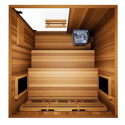Finnmark FD-4 Trinity Infrared & Steam Sauna Combo 2-Person Home - image 8