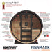 Finnmark Thermo-Aspen Combination Barrel Sauna FD-7 Infrared and - image 3