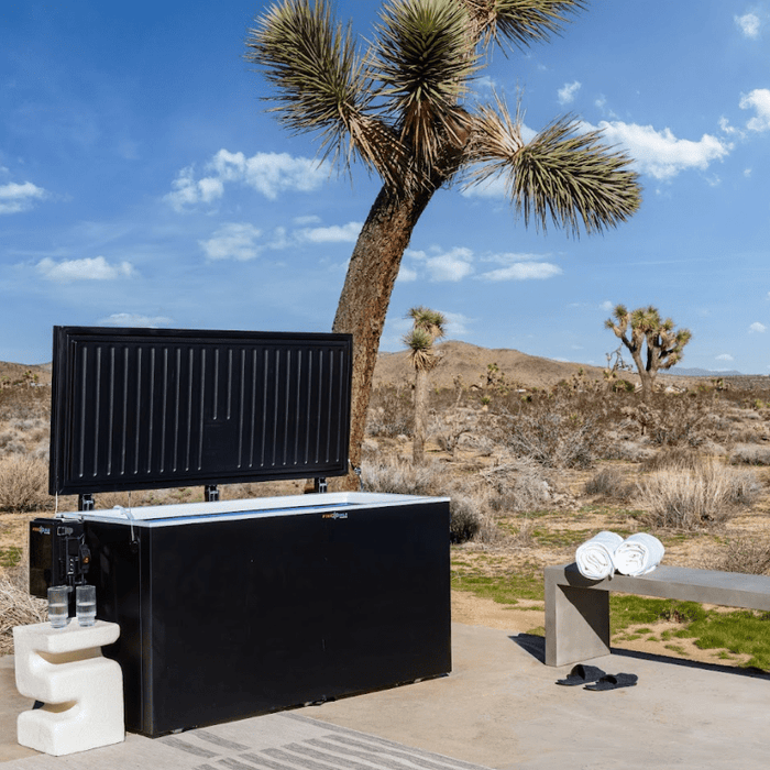 Fire Cold Plunge All-In-One — in-use view