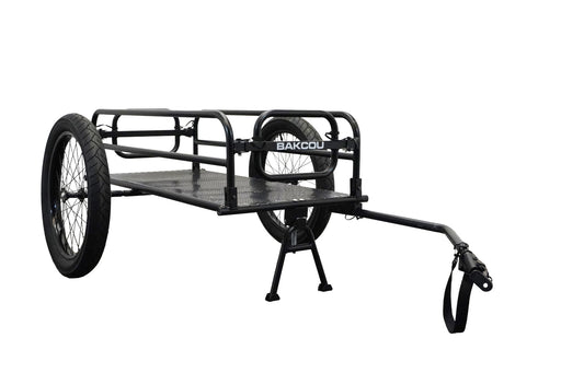 Bakcou Folding Cargo eBike Trailer — side profile
