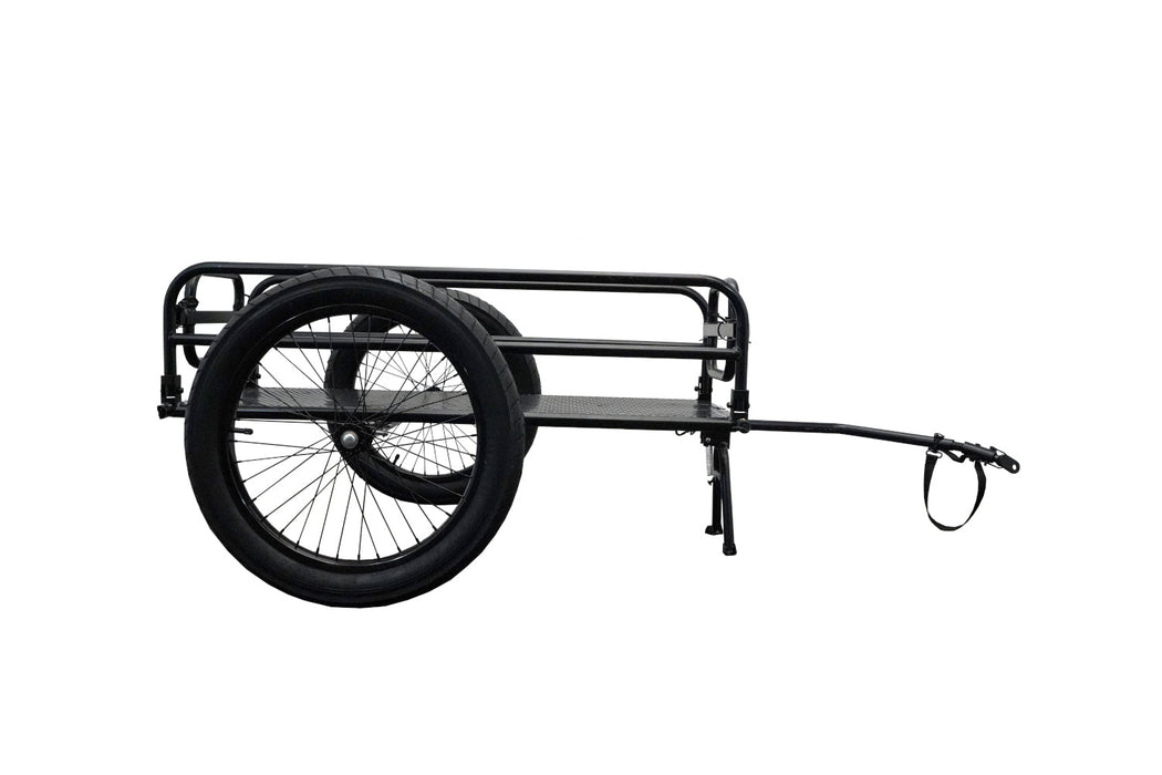 Bakcou Folding Cargo eBike Trailer — handlebar and display