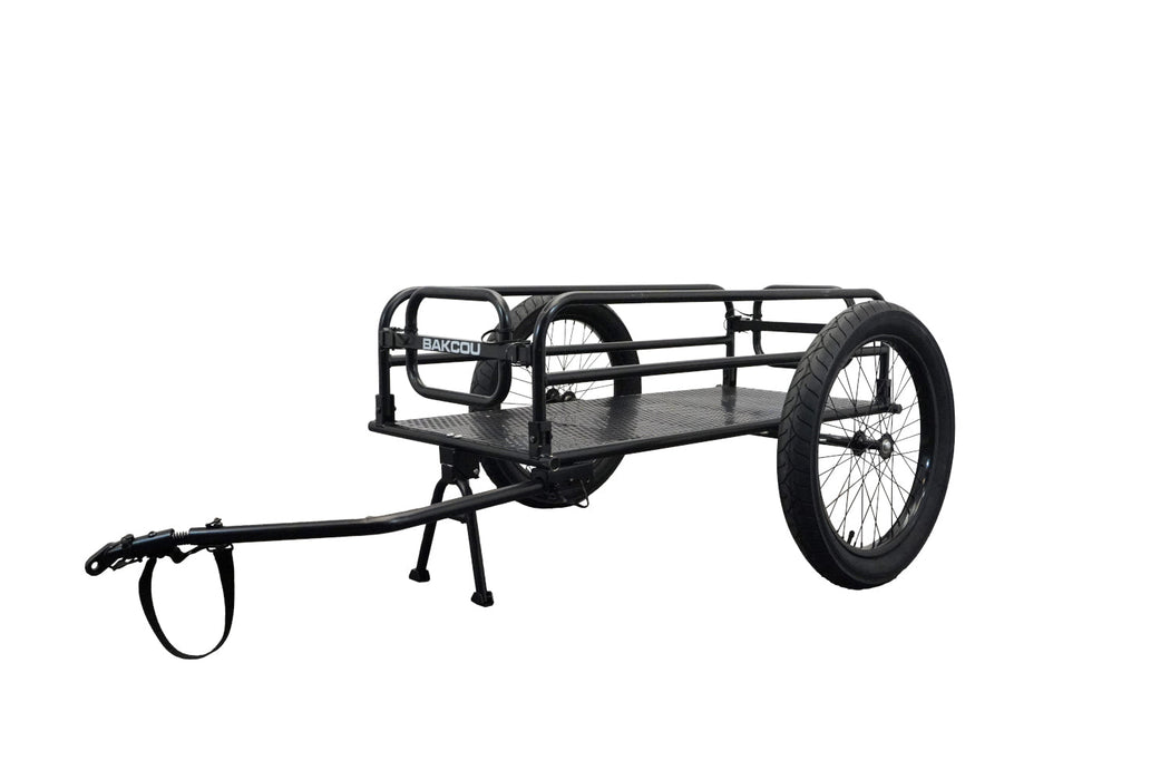 Bakcou Folding Cargo eBike Trailer — battery compartment
