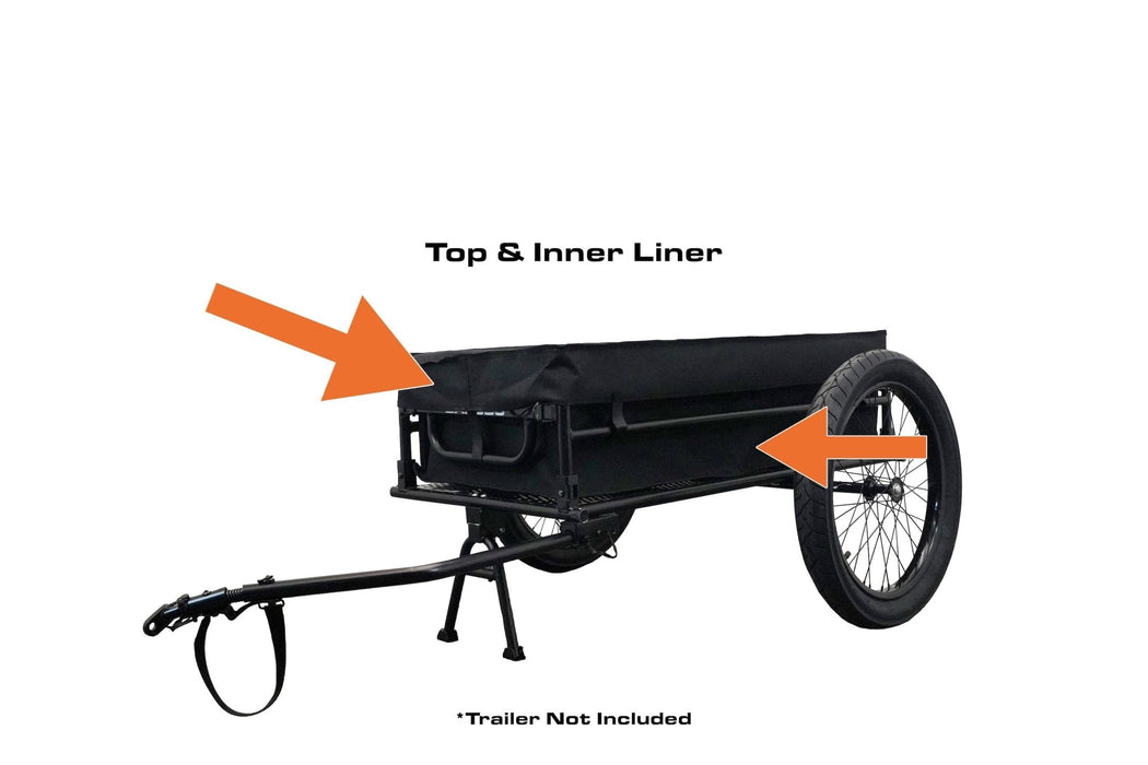 Bakcou folding cargo trailer canvas liner, image 5 of 5