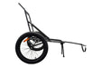 Bakcou Folding Deer eBike Trailer — handlebar and display