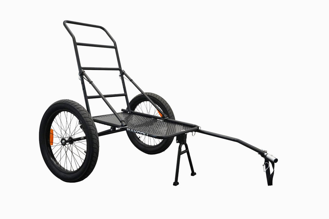 Bakcou Folding Deer eBike Trailer — side profile