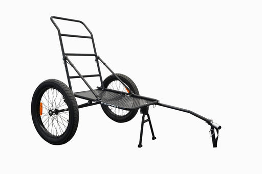 Bakcou Folding Deer eBike Trailer — side profile