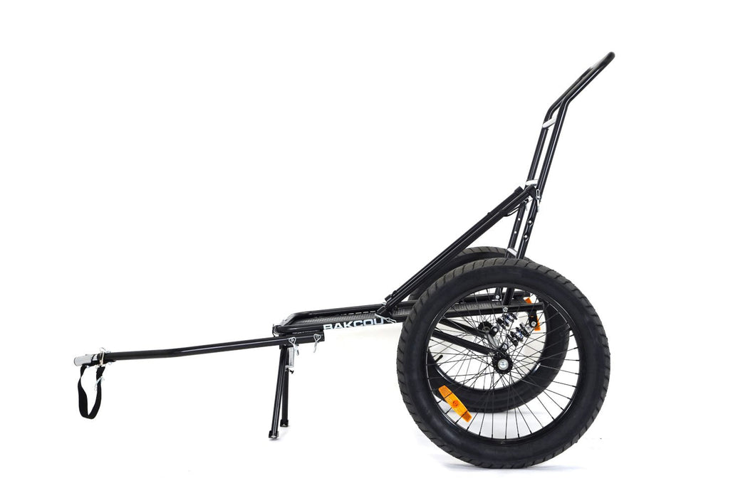 Bakcou Folding Deer eBike Trailer — battery compartment