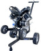 Sports Attack Junior Fungo Kart baseball machine combo with Junior Hack Attack on the kart