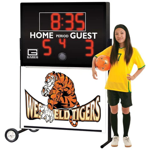 Gared Sports Alphatec 78 X 52 Portable Scoreboard Gs-Ms3