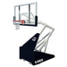 Gared Sports Hoopmaster Lt Spring-Lift Indoor Portable Basketball Hoop W/ 5 Boom 9305 Black Goal