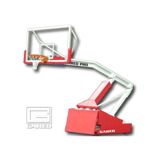 Gared Sports Pro S Spring-Lift Portable Basketball Hoop W/ 10 8 Boom 9618 Goal