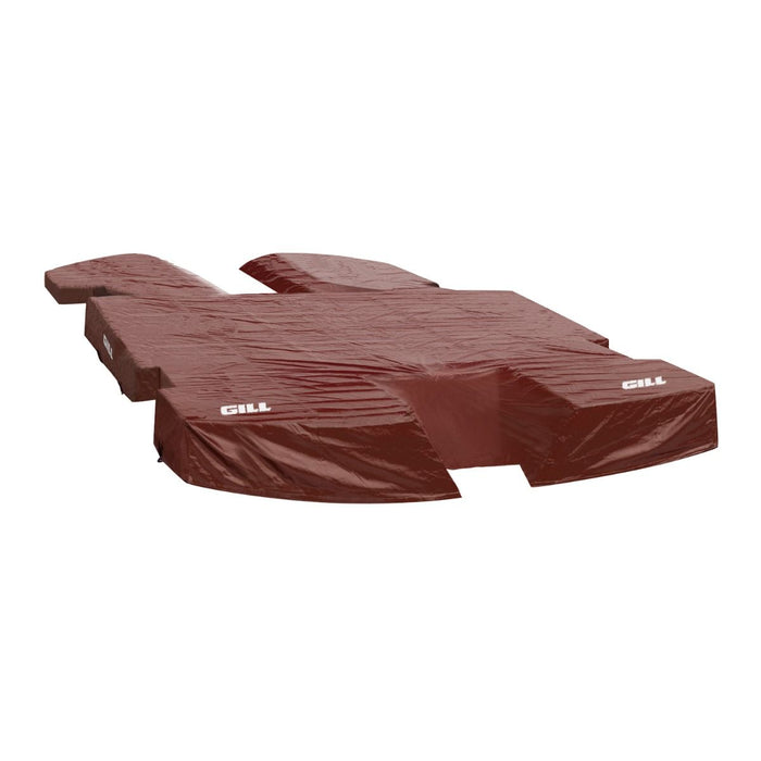 Gill Athletics Agx M4 Double Front Pole Vault Weather Cover - 66817D02C Maroon