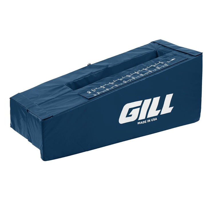 Gill Athletics Angled Pole Vault Standard Base Pads - 61617 Navy Blue