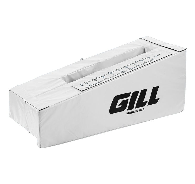 Gill Athletics Angled Pole Vault Standard Base Pads - 61617 White