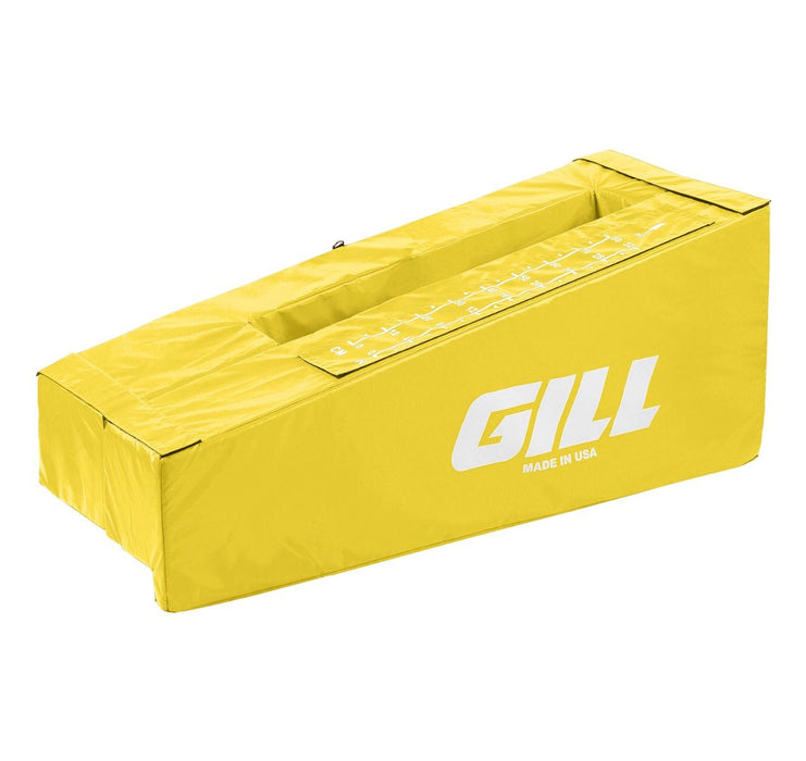 Gill Athletics Angled Pole Vault Standard Base Pads - 61617 Yellow Gold