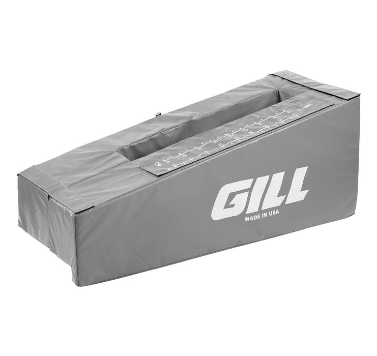 Gill Athletics Angled Pole Vault Standard Base Pads - 61617 Gray