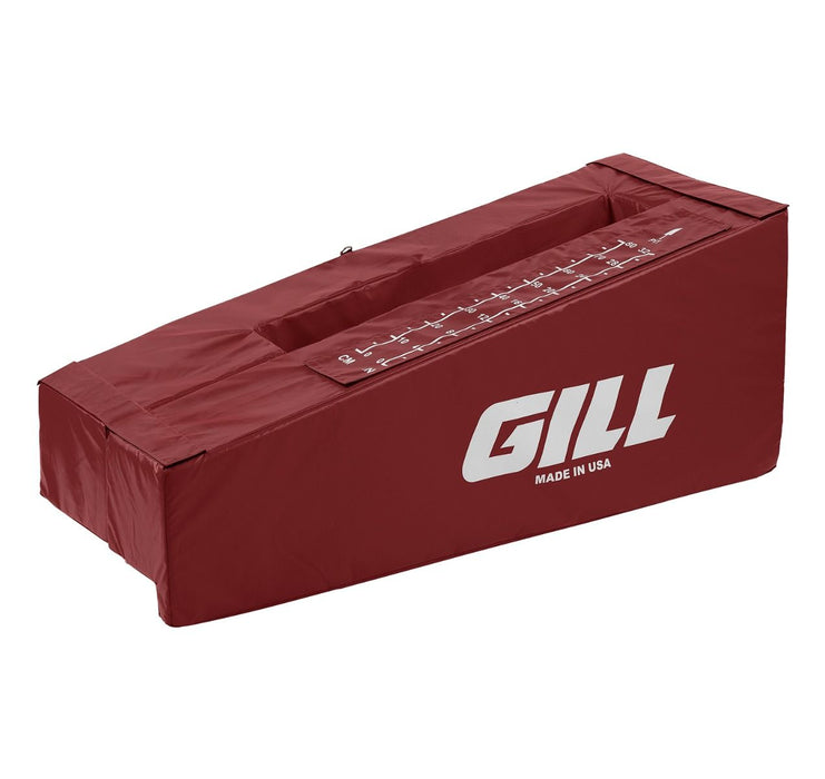 Gill Athletics Angled Pole Vault Standard Base Pads - 61617 Maroon