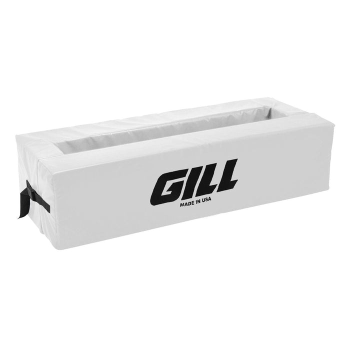 Gill Athletics Flat Pole Vault Standard Base Pads - 61517 White