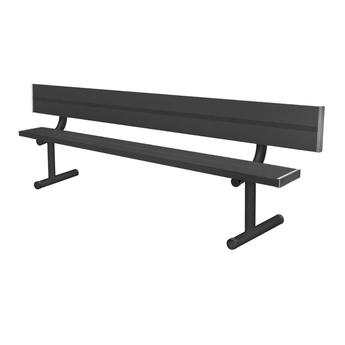 Gill Porter Portable Aluminum Bench with Back