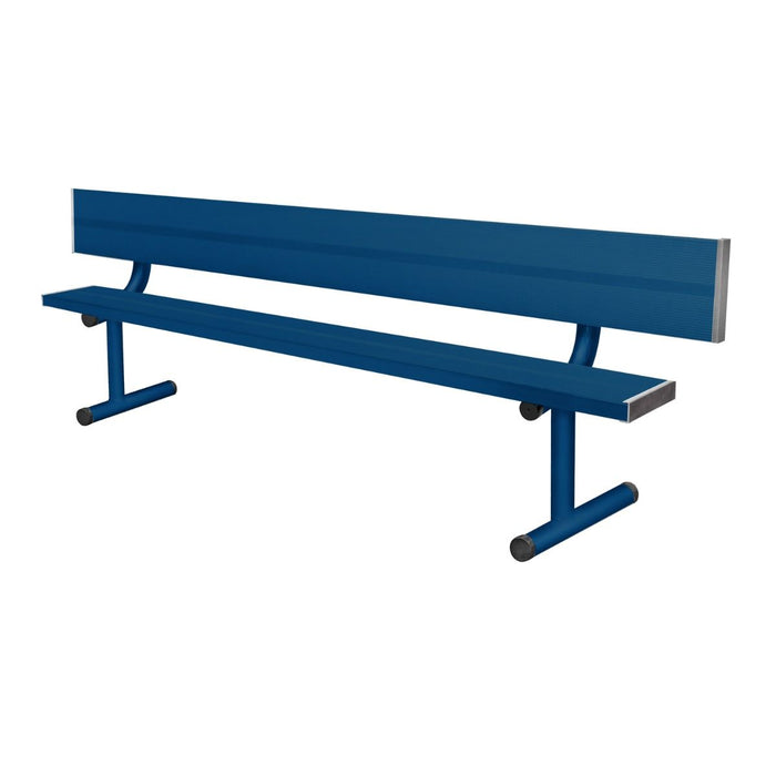 Gill Porter Portable Aluminum Bench with Back