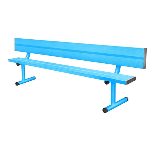 Gill Porter Portable Aluminum Bench with Back