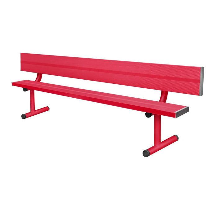 Gill Porter Portable Aluminum Bench with Back