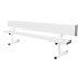 Gill Porter Portable Aluminum Bench with Back